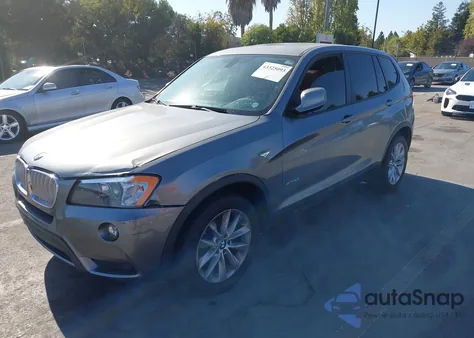 2014 BMW X3 xDrive28I z USA, uszkodzony, nr VIN 5UXWX9C5XE0D10389